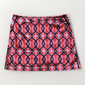 Golftini Member Guest Golf Skort Size 10 Pockets Colorful Pickleball Tennis